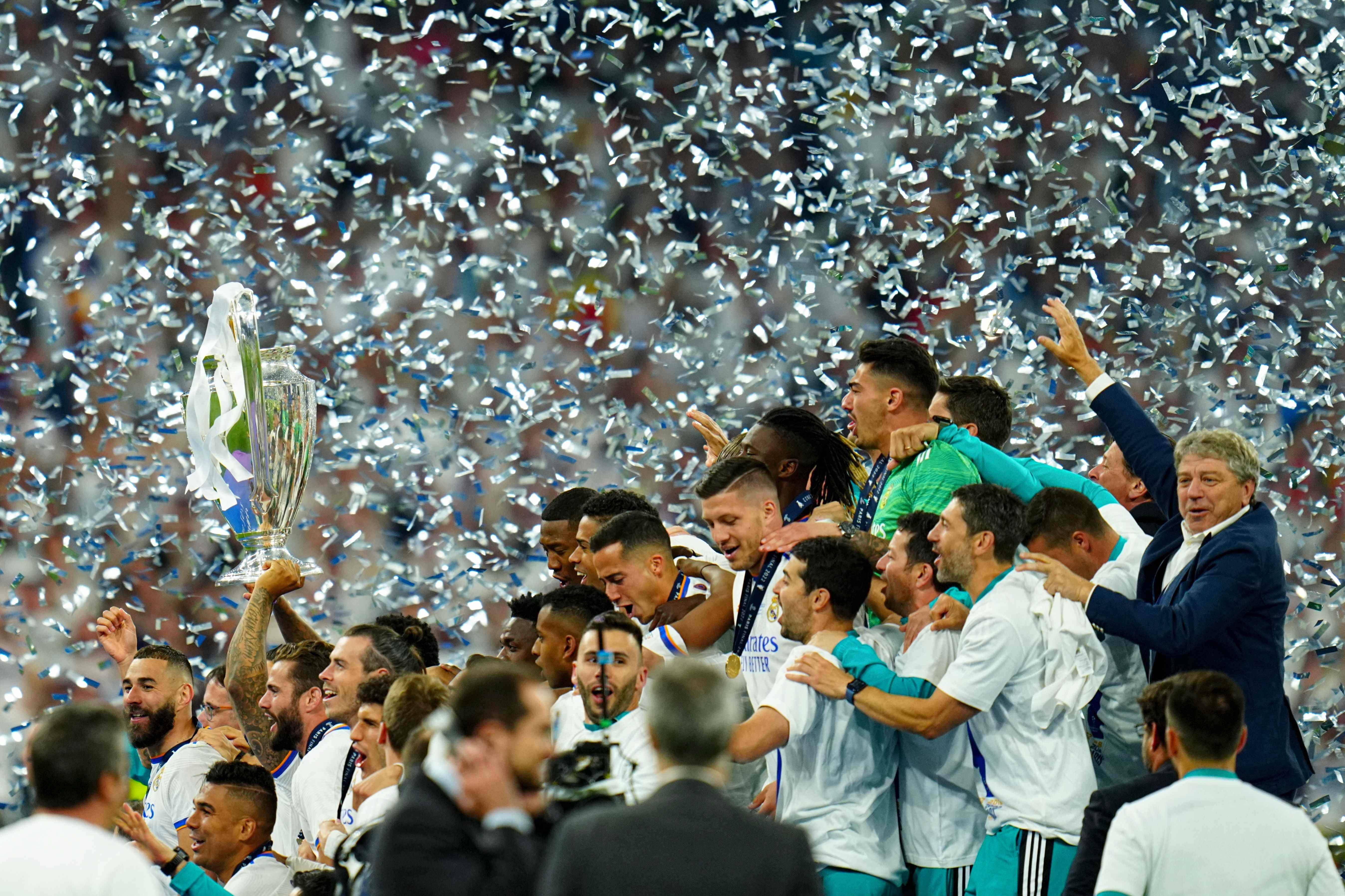 皇马2比0巴萨西甲王者无缘欧冠四强